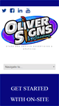 Mobile Screenshot of oliversigns.com